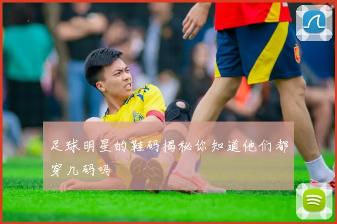 足球明星的鞋码揭秘你知道他们都穿几码吗