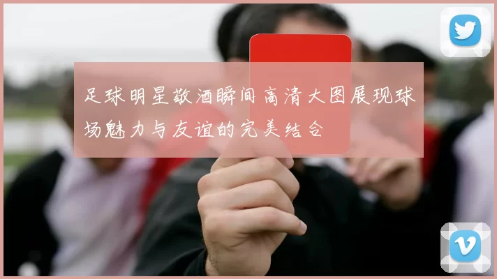足球明星敬酒瞬间高清大图展现球场魅力与友谊的完美结合