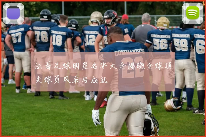 法哥足球明星名字大全揭晓全球顶尖球员风采与成就